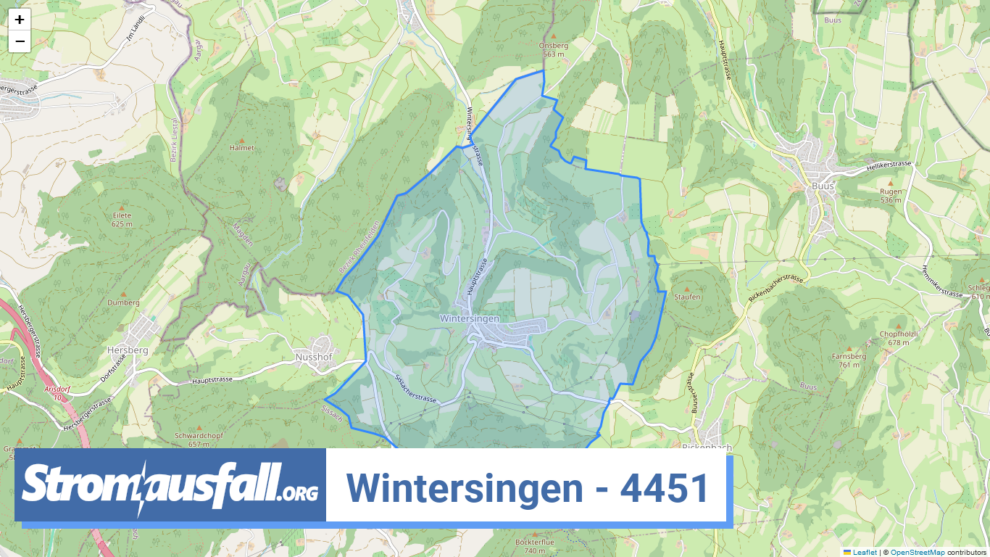 stromausfall ch ortschaft wintersingen 4451