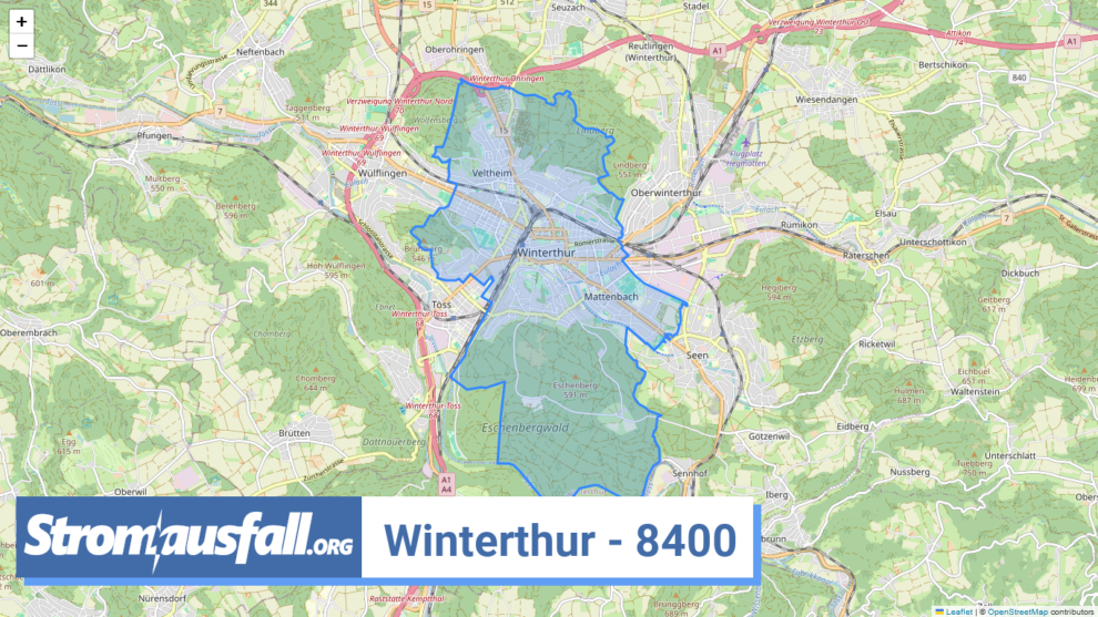 stromausfall ch ortschaft winterthur 8400