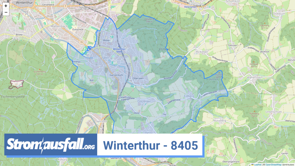 stromausfall ch ortschaft winterthur 8405