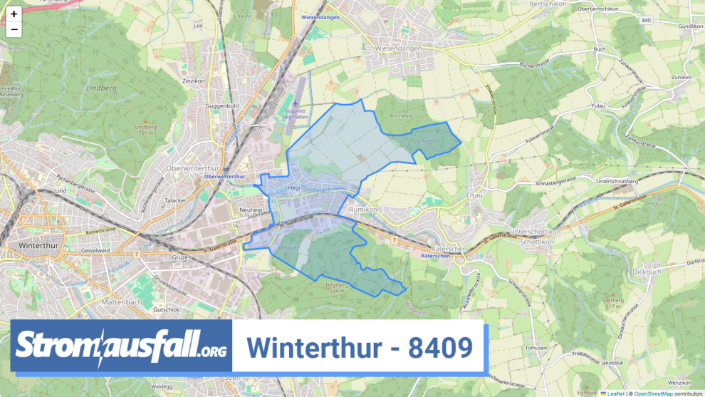 stromausfall ch ortschaft winterthur 8409