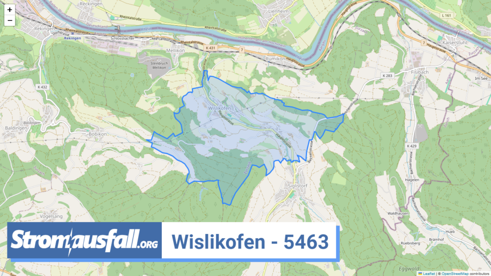 stromausfall ch ortschaft wislikofen 5463