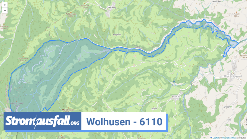 stromausfall ch ortschaft wolhusen 6110