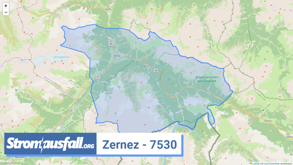 stromausfall ch ortschaft zernez 7530