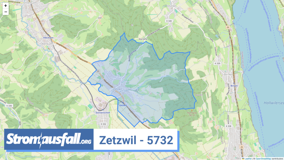 stromausfall ch ortschaft zetzwil 5732