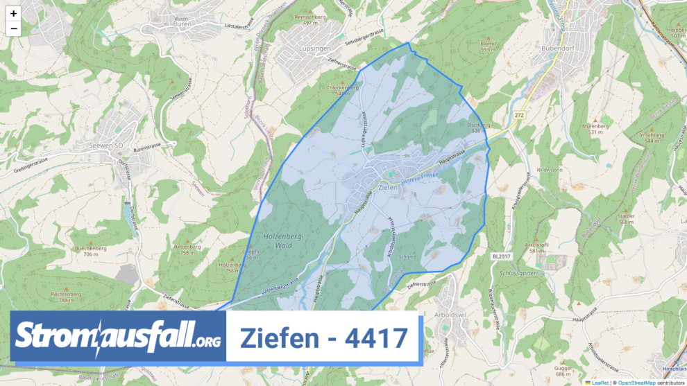 stromausfall ch ortschaft ziefen 4417