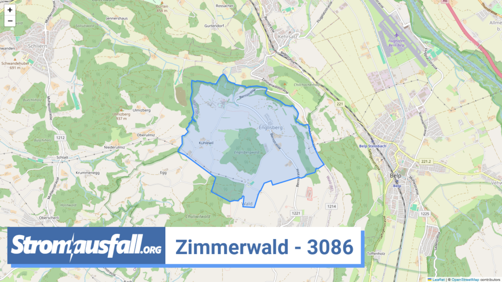 stromausfall ch ortschaft zimmerwald 3086