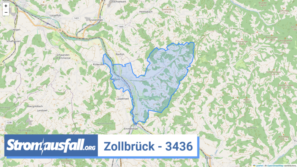 stromausfall ch ortschaft zollbrueck 3436