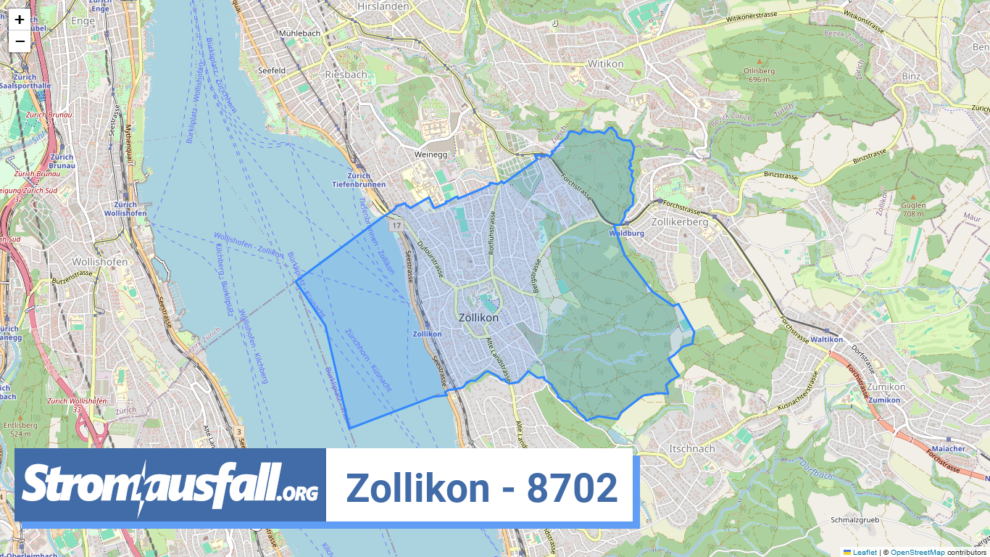 stromausfall ch ortschaft zollikon 8702