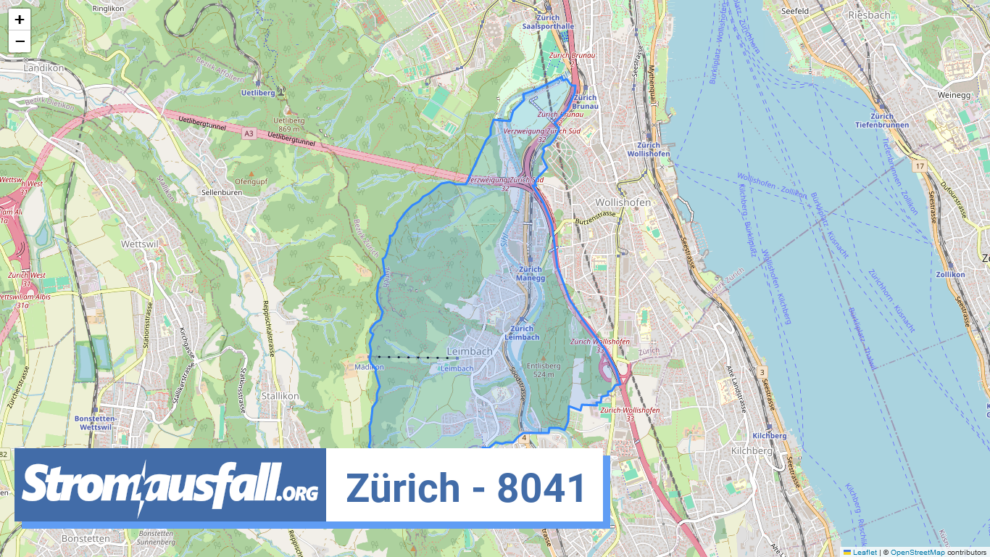 stromausfall ch ortschaft zuerich 8041