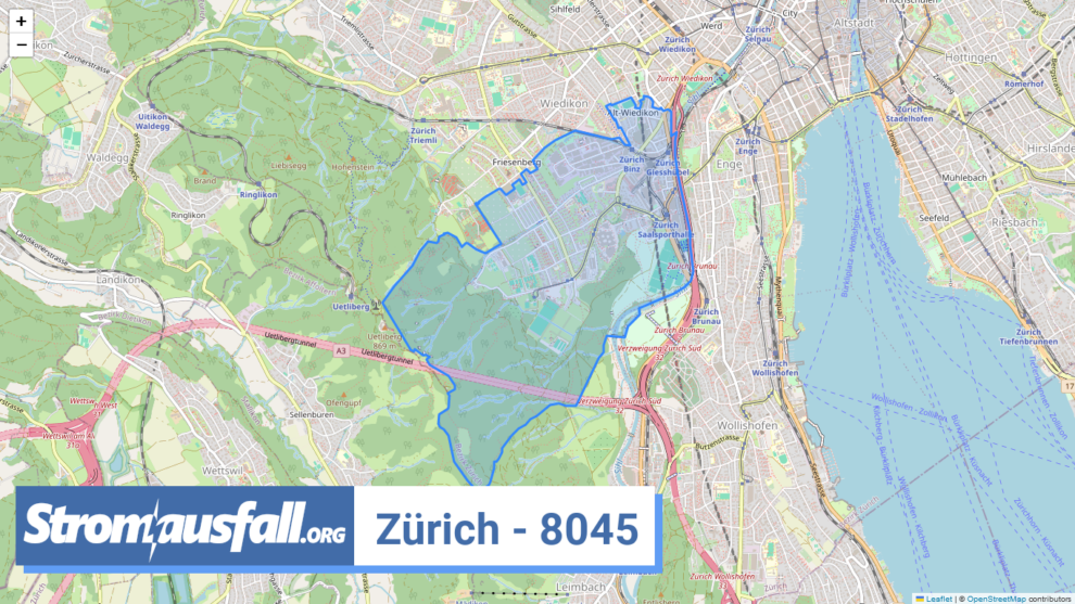 stromausfall ch ortschaft zuerich 8045