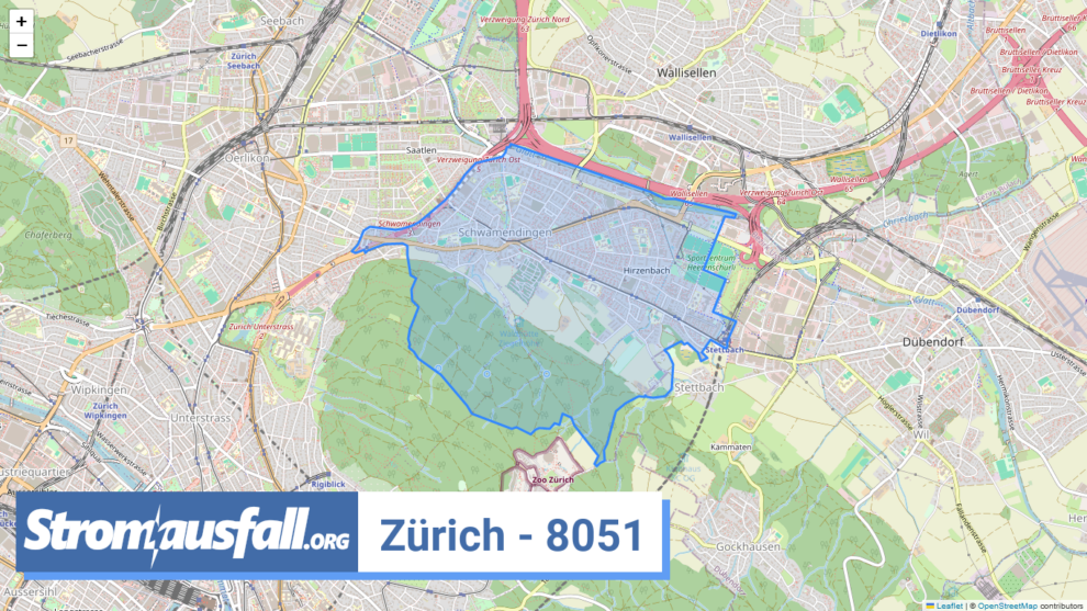 stromausfall ch ortschaft zuerich 8051