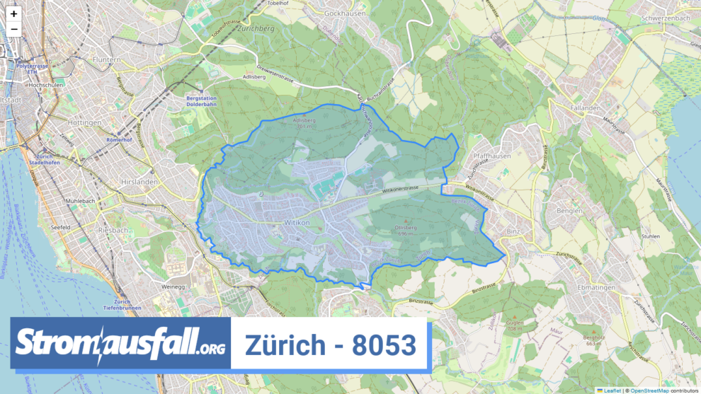 stromausfall ch ortschaft zuerich 8053