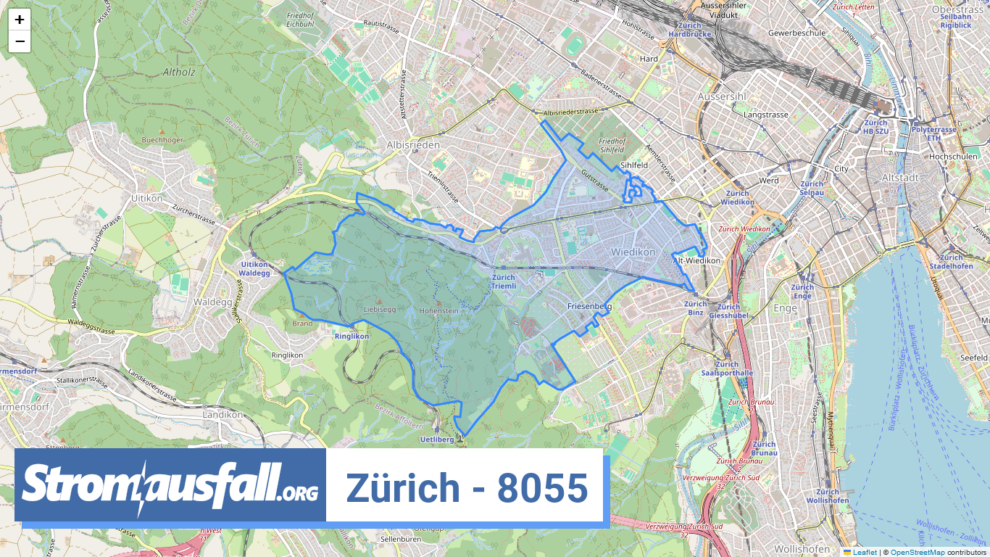 stromausfall ch ortschaft zuerich 8055