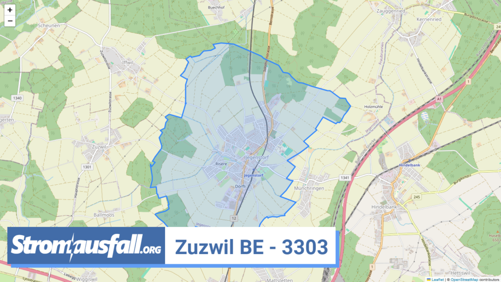 stromausfall ch ortschaft zuzwil be 3303