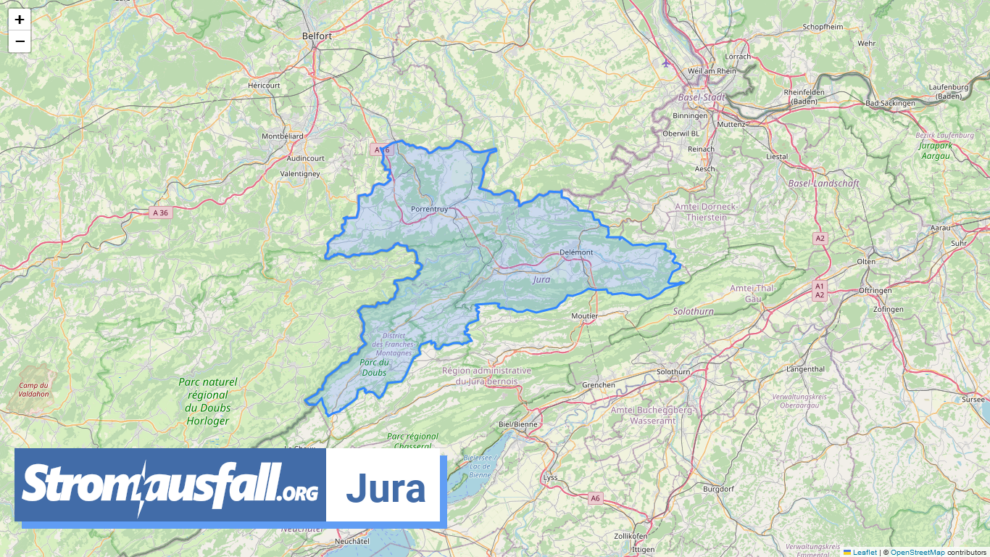 stromausfall kanton jura