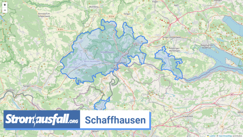 stromausfall kanton schaffhausen