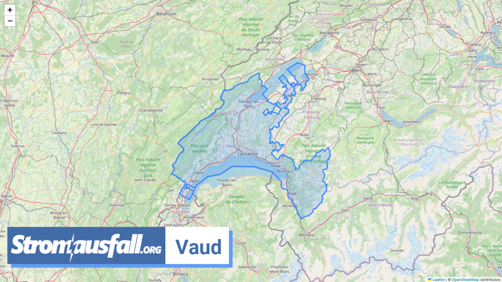 stromausfall kanton vaud